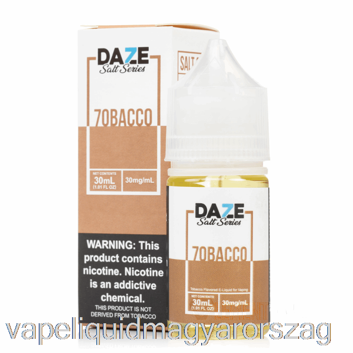 7bacco - 7 Kábult Só - 30 Ml 30 Mg-os Vape Toll